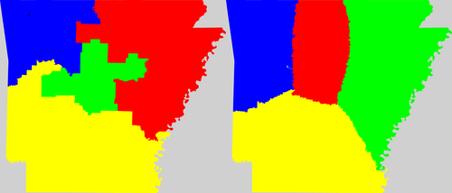 AR current and proposed districting