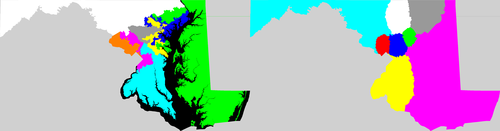 MD current and proposed districting