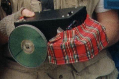 closeup of mobot